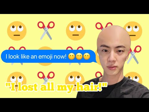 bts texts - hair dye failure | we wen
