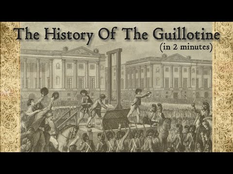 The History Of The Guillotine (in 2 minutes)