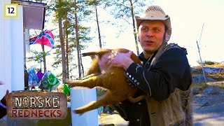 Norske Rednecks | Erik får griser i bursdagsgave | discovery+ Norge