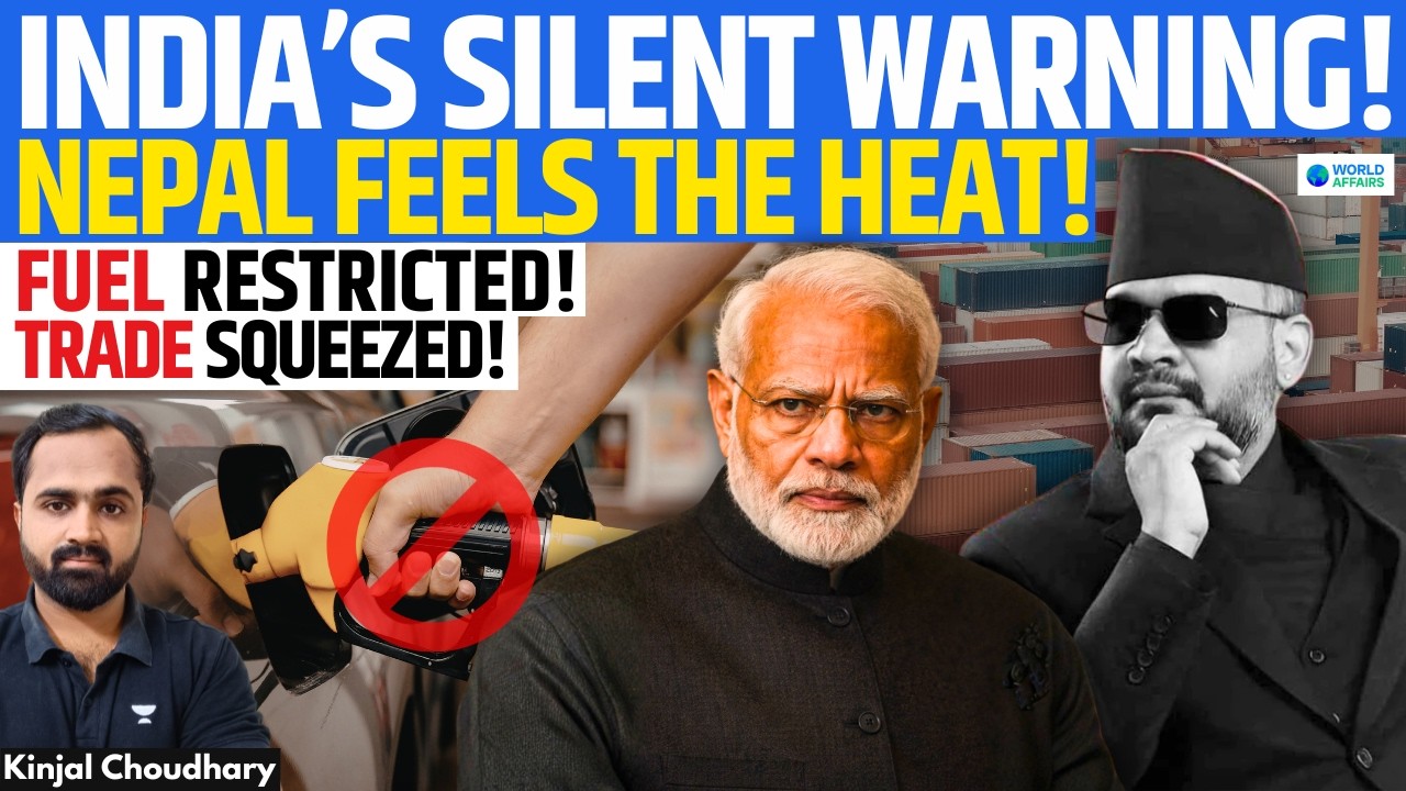 Nepal Sidelines India in US-China Power Game! Delhi Hits Back Quietly- Fuel & Trade Pressure! Kinjal