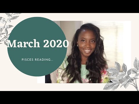 GET READY FOR WHAT'S COMING!! ITS YOU'RE TIME PISCES MARCH 2020 GENERAL AND LOVE READING