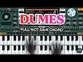 🔴Tutorial MUDAH notasi dan chord piano lagu DUMES #tutorial #lagu #piano #trending
