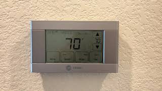 Remove Trane thermostat