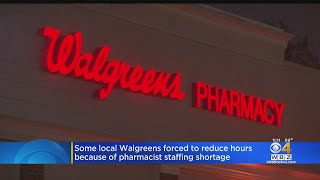 Some Mass. Walgreens forced to reduce hours due to pharmacist shortage