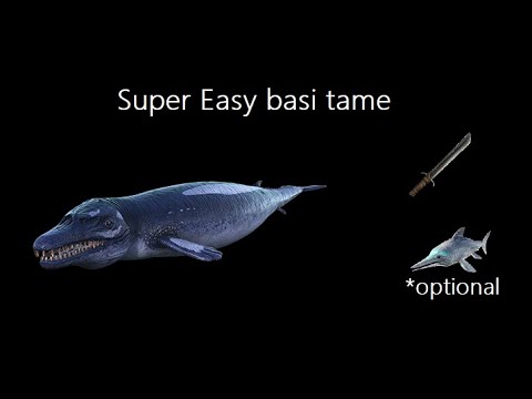 Easy way to tame Basilosaurus - little equipment