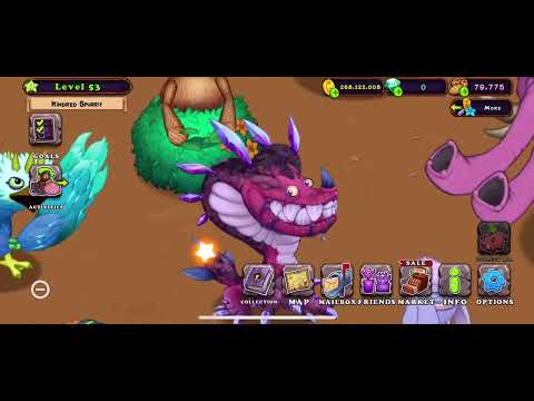 Evolving rare Incisaur my singing monsters