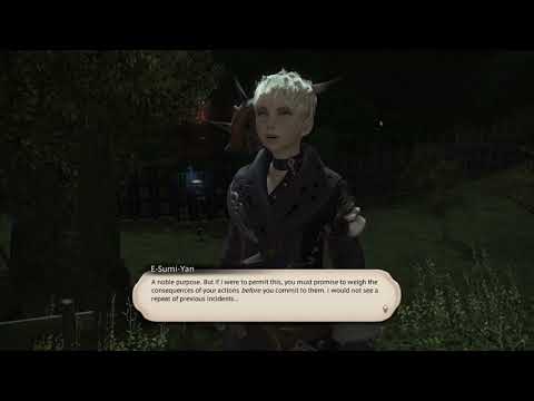 FINAL FANTASY XIV DoM Job Quest: Unease in East End [Lv 60 WHM]