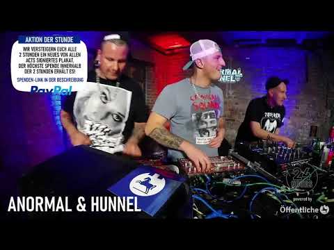 Anormal & Hunnel & Kannadiss live @ 24h Livestream Braunschweig