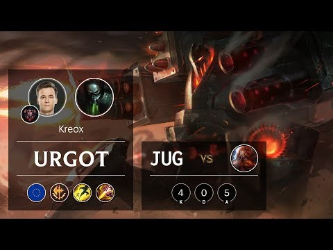 Urgot Jungle vs Gragas - EUW Grandmaster Patch 9.17