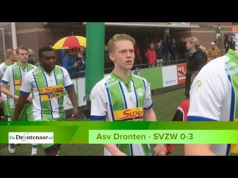 Voetbal: Asv Dronten - SVZW 0-3