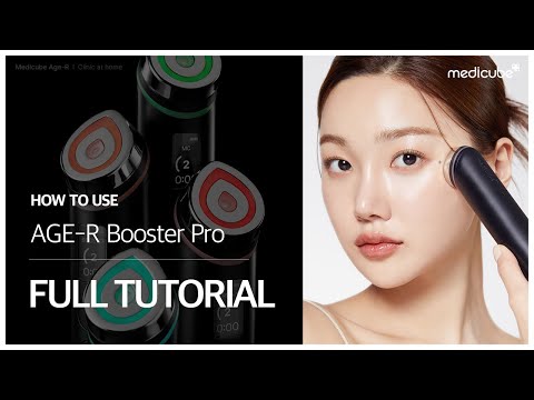 [MEDICUBE] How to use AGE-R Booster Pro