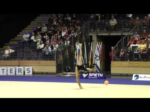 Berlin Masters 2014: Aliya Assymova with hoop