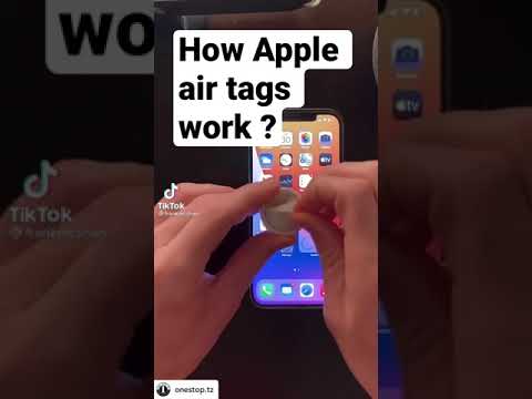 How apple air tags work ?