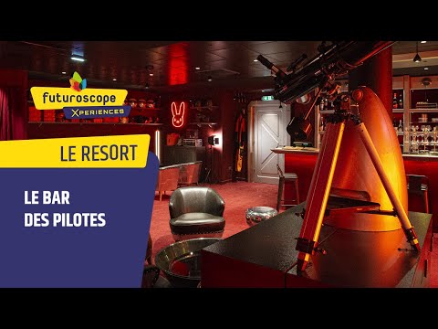 Bar des Pilotes à l'Hôtel Station Cosmos - Futuroscope | Le Resort
