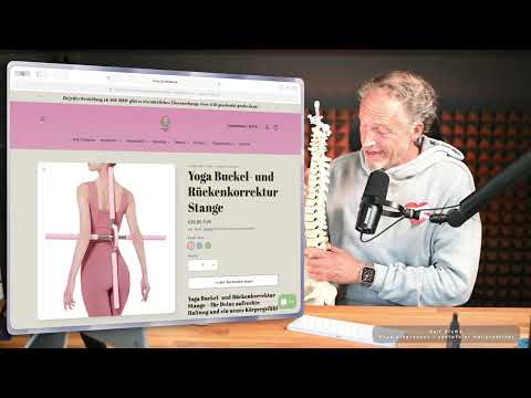 Die unglaubliche Yoga Buckel- und Rückenkorrektur Stange ...