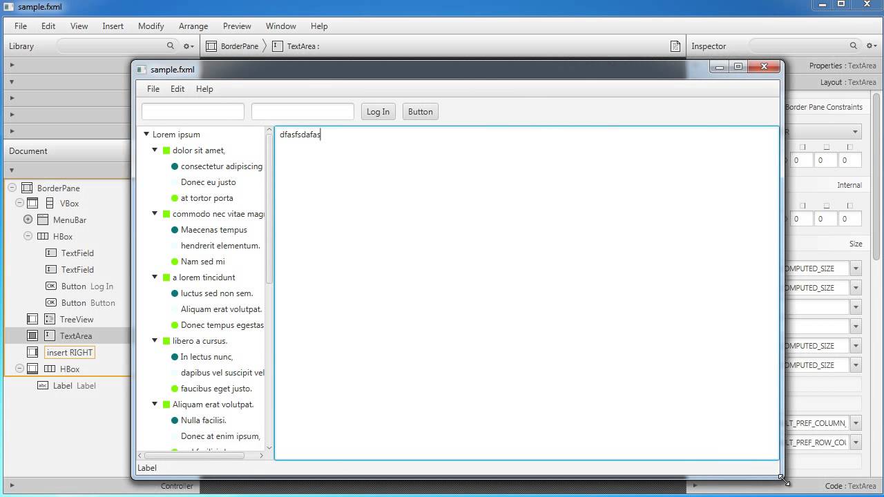JavaFX Java GUI Tutorial - 35 - Working with Scene Builder