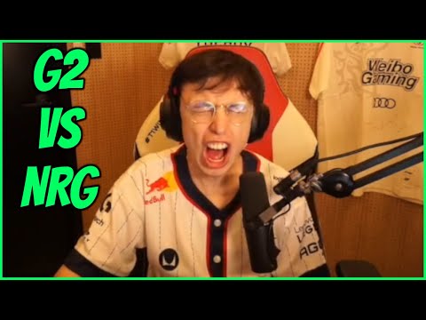 Caedrel's Reaction To Ending Of G2 VS NRG Series | Worlds 2023