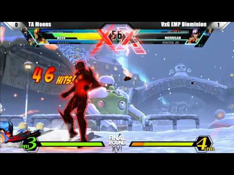 UMVC3 Top 8 TA Moons vs VxG EMP Dieminion - Final Round XVI Tournament