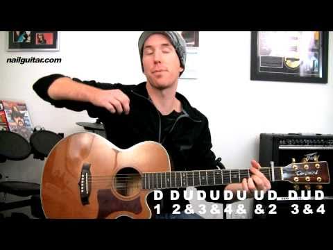 'Teenage Dream' Katy Perry - Acoustic Guitar Lesson (with tabs) Pt.2