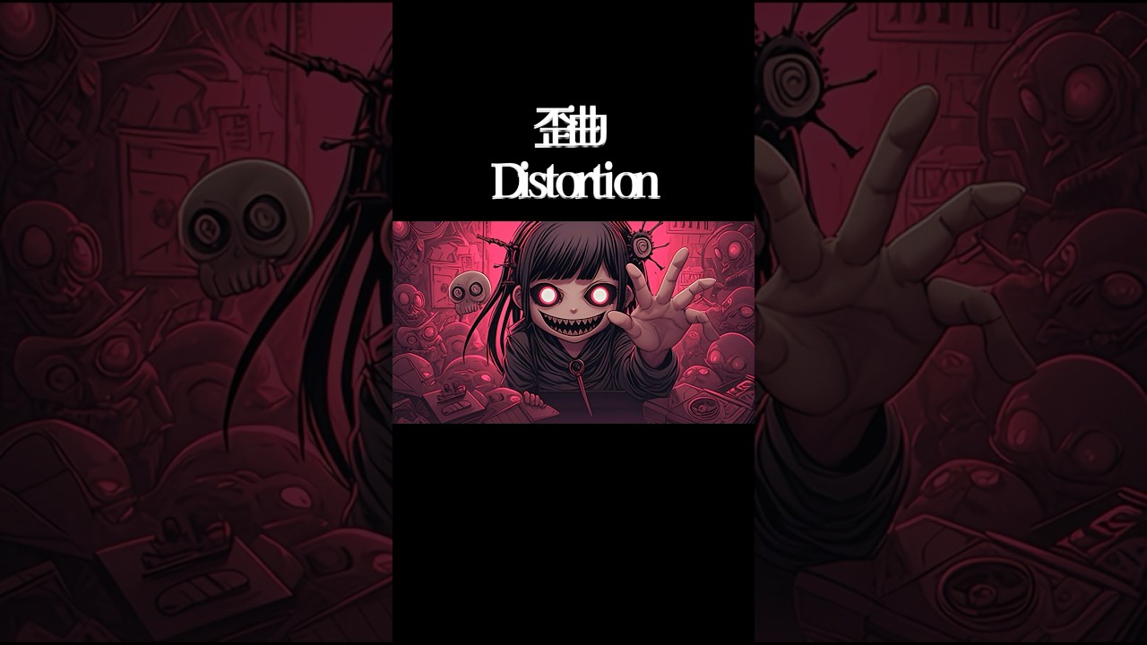 歪曲 / Distortion  #shorts #病み可愛い #darkpop #中毒ソング #幻想ポップ #ai音楽 #toxiclove