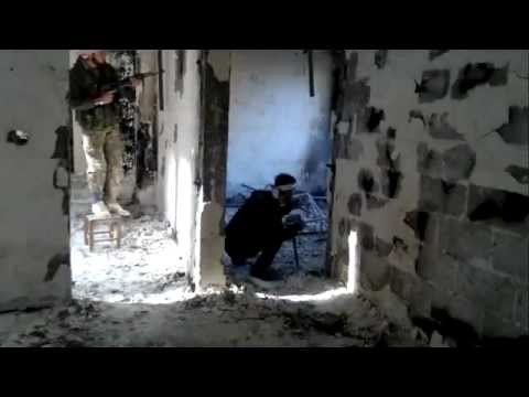 استهداف عناصر النظام من قبل كتائب الفرات الإسلامية في حي الجبيلة في دير الزور بواسطة قنابل محلية الصنع