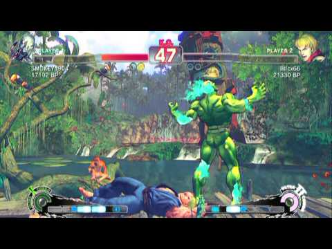 SSF4 [A vs A]: SMOKEY1904(#12 Seth) vs lilsicx66(#8 Ken) Ep.309 - HD 720p
