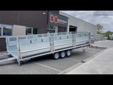 Remorque Brian james cargo Connect 600/220