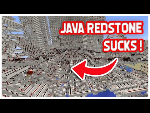 Why Minecraft Java Redstone Sucks ! || Bedrock Redstone Mechanics Are Better Than Java Mechanics! ||
