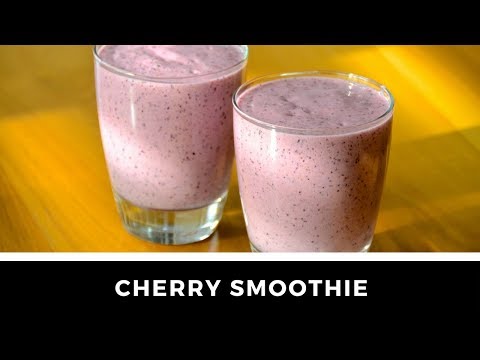 Refreshing CHERRY SMOOTHIE recipe!