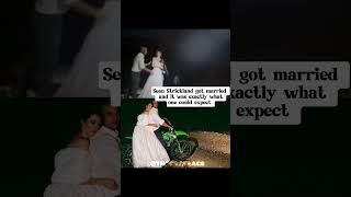 Sean Strickland got married 🎉