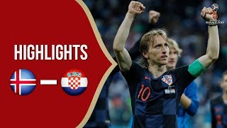 Hasil Pertandingan Piala Dunia 2018: Taklukkan Islandia, Timnas Kroasia Tak Terkalahkan