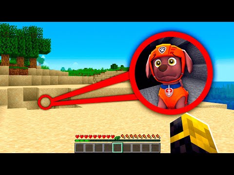 I FOUND ZUMA'S SECRET PAW PATROL BASE IN MINECRAFT 😱