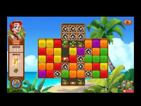 Lost Island Blast Adventure Level 1156 NO BOOSTERS - A S GAMING