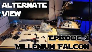Millenium Falcom Lego Set Build Alternate View #75192 #legostarwars
