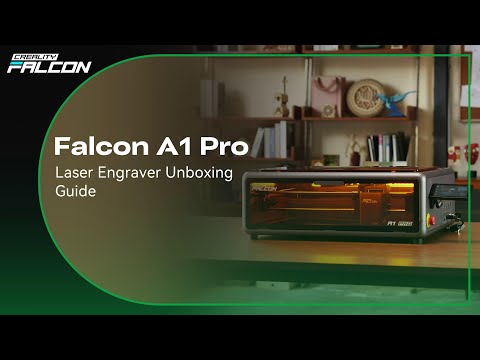 Unboxing da Falcon A1 Pro: canal oficial Creality After-sale