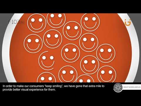 Gionee F103 Pro   Bright Screen Display