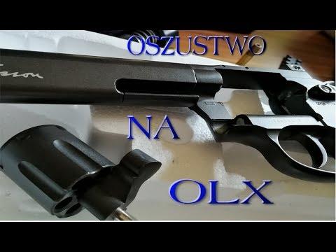 Łowca Okazji-Kupiłem Rewolwer Wiatrówka Dan Wesson 8 (Oszustwo OLX)