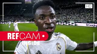 Download lagu REFCAM POV: Real Betis vs Real Madrid from the referee's camera mp3