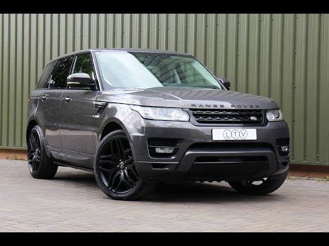 2017/17 Range Rover Sport 2.0 SD4 HSE - 22" satin black alloys, panoramic roof & deployable steps