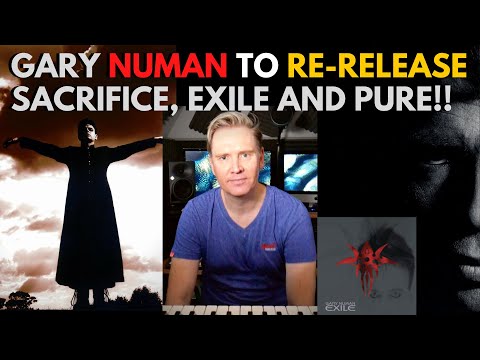 Gary Numan to Re-Release Sacrifice, Exile and Pure!!