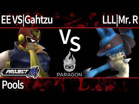 Paragon PM - EE VS | Gahtzu (C Falcon) vs LLL | Mr. R (Lucario) - Pools