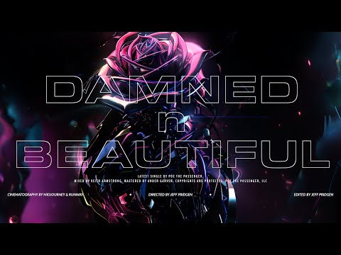 Poe the Passenger - DAMNED n BEAUTIFUL (Official Lyric Video) (Visualizer)