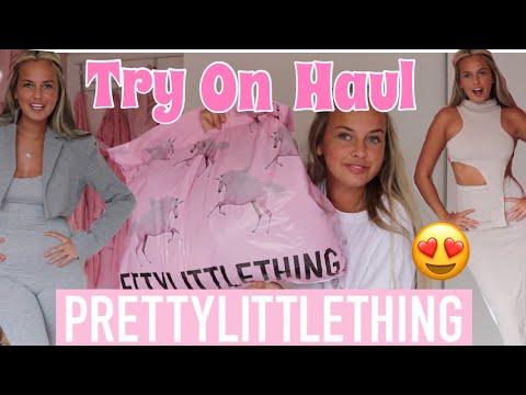 TESTING PRETTY LITTLE THING X GEMMA OWEN COLLECTION!🥵 ~ Try On Haul❤️
