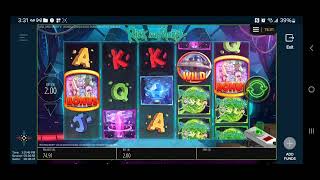 Mohegan Sun online - Rick and Morty
