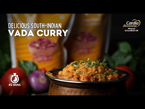 Vada Curry | Breakfast Recipes | Street Food Recipes | Vegetarian Recipes | Cookd