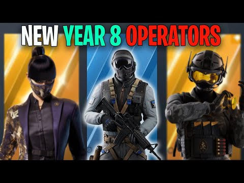 The NEW Year 8 Rainbow Six Siege OPERATORS are INSANE