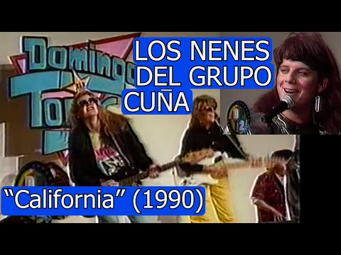 0267 Los Nenes del Grupo Cuña, "California" - Domingo Para Todos, 1990