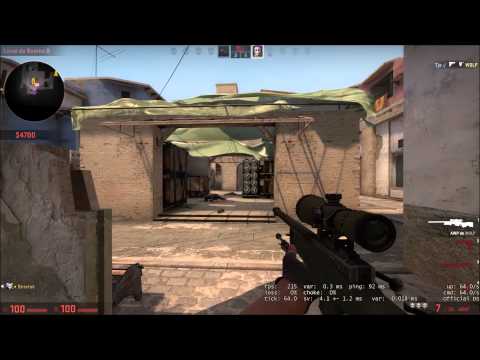 Insane AWP reflexes - CS:GO - Mirage