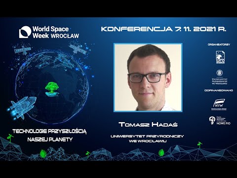 Alternatywne zastosowania systemów nawigacji satelitarnej - TomaszHadaś na WSWW2021