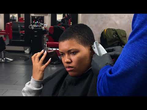 HOW TO CUT A WOMANS  HAIR - HAIRCUT TUTORIAL